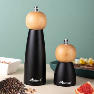 Dụng cụ xay hạt tiêu phong cách Nhật Bản, lọ đựng tiêu gia vị (GA17) | Cối xay muối hạt cho nhà hàng