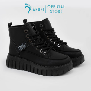 Giày Boots Nữ Đế Cao Bốt Nữ ARUKI Phiên Bản Hàn Quốc Trẻ Trung Năng Động - ZY12