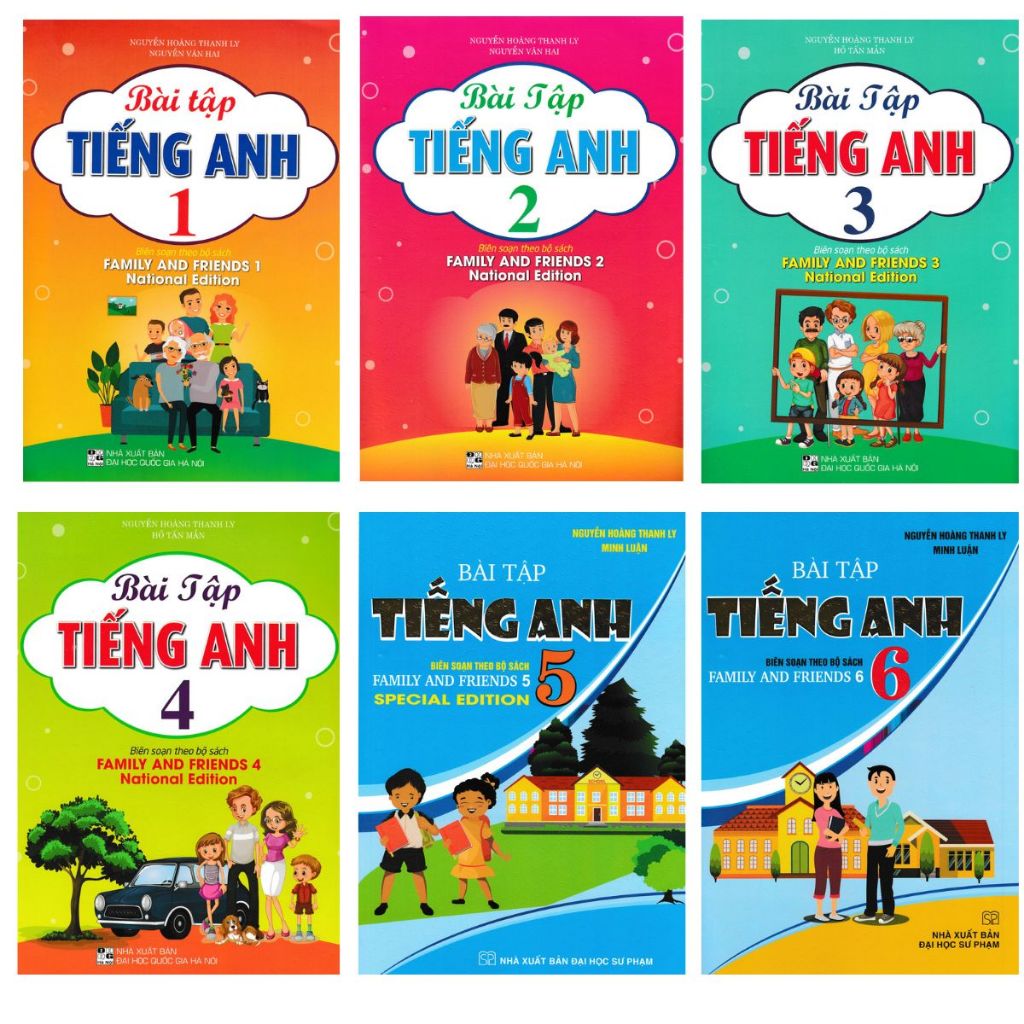 Sách - Bài Tập Tiếng Anh (Biên Soạn Theo Bộ Sách Family And Friends)