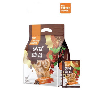 [date Mới/07/22025] Cà phê sữa đá hòa tan The Coffee House (25 gói x 22g)