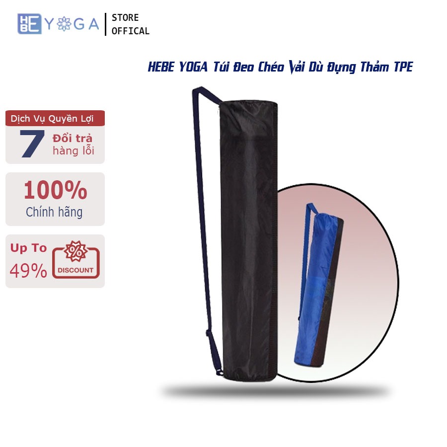 Túi Đựng Thảm Yoga YOGA HBE Dây Khoá Kéo Vải Dù