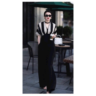 JUMPSUIT PHỐI SỌC CAO CẤP