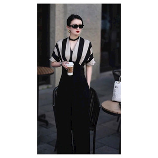 JUMPSUIT PHỐI SỌC CAO CẤP