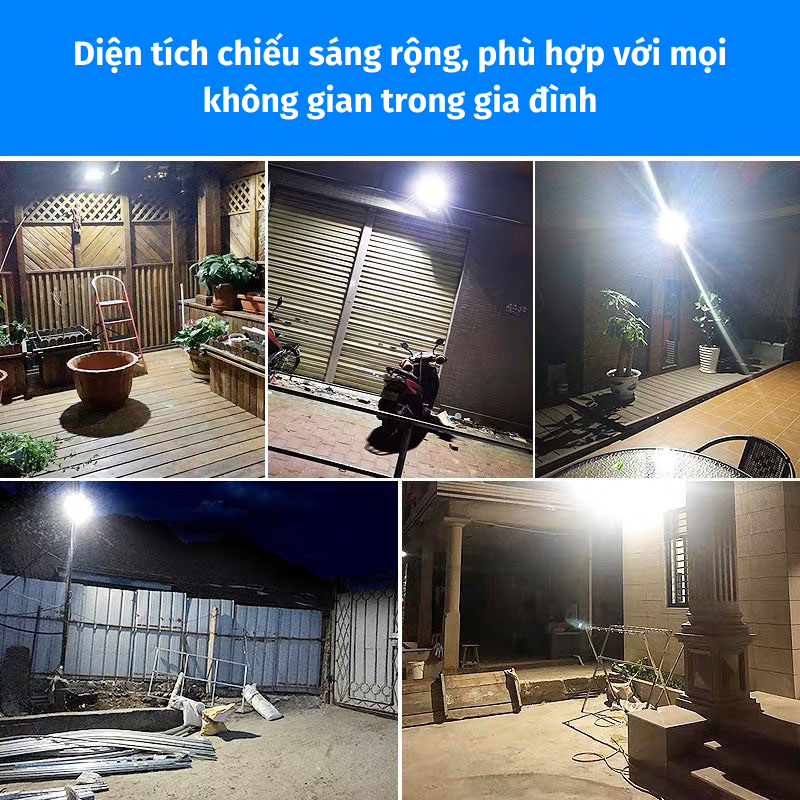 Đèn Năng Lượng Mặt Trời 1400W Nami Pha Led Siêu Sáng Chống Nước IP67