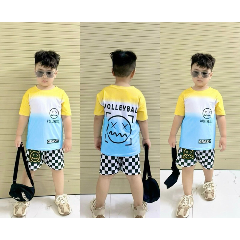 THỜI TRANG TRẺ EM - HOT - HIT ĐỒ BỘ BÉ BÉ TRAI BÉ GÁI đùi 3D HOẠT HÌNH ĐẸP thun lạnh cực iu