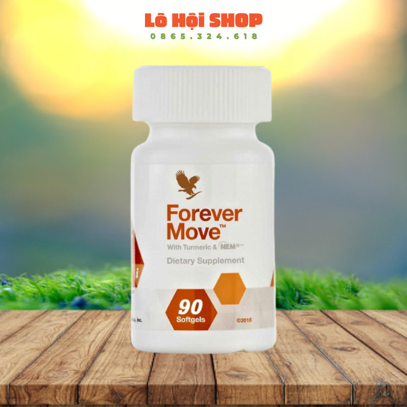 Thực phẩm chức năng Forever move 551flp hỗ trợ xương khớp, lọ 90 viên