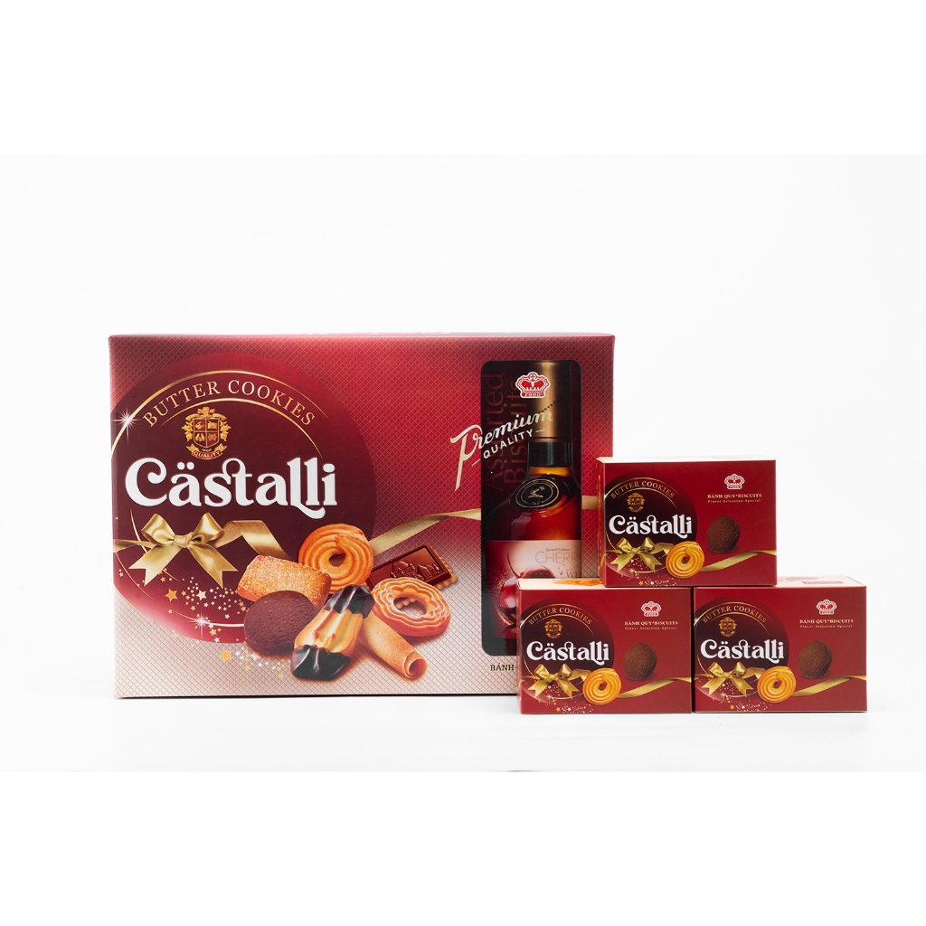Bánh Butter Cookies Castalli 700g siêu đẹp