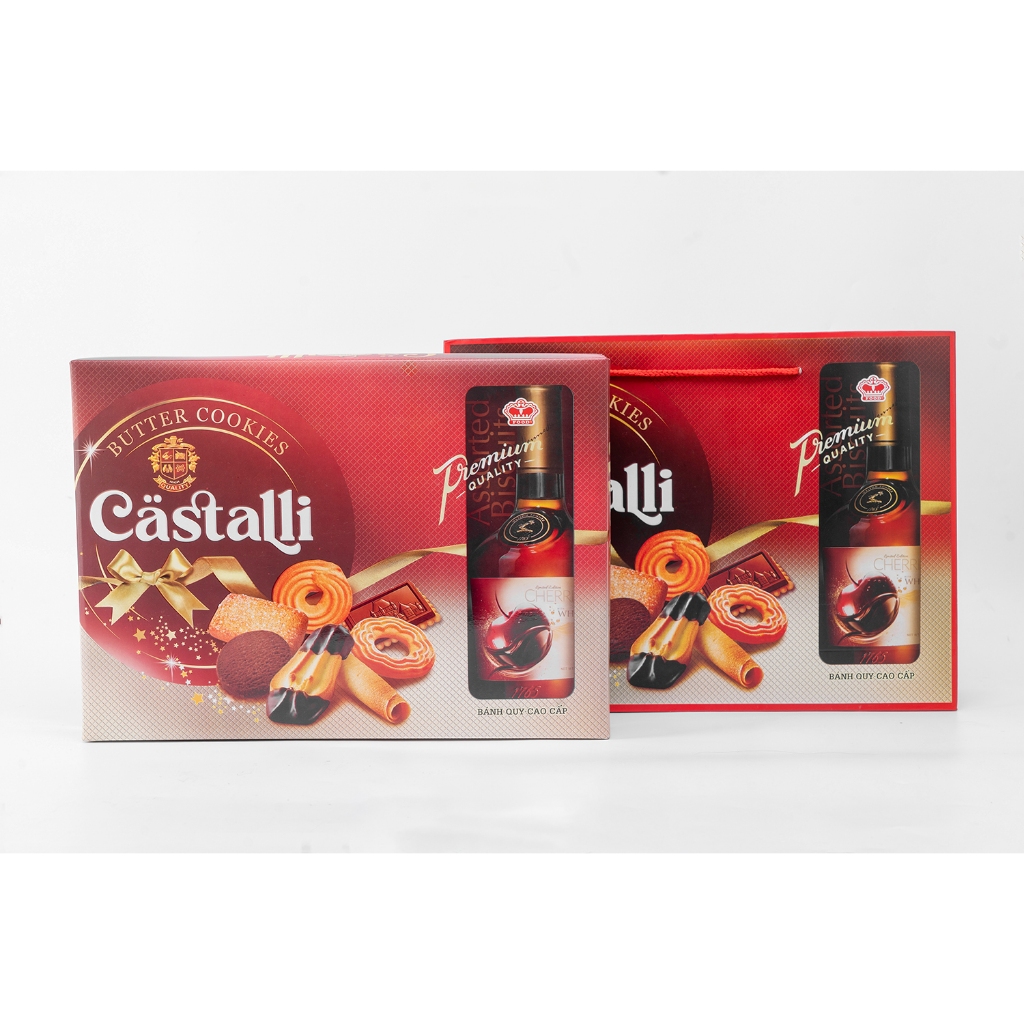 Bánh Butter Cookies Castalli 700g siêu đẹp