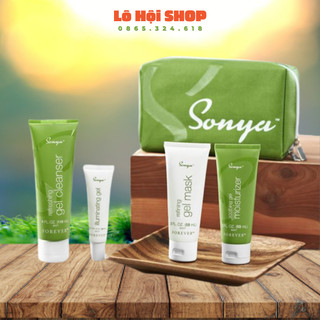 Bộ chăm sóc da sonya 609flp lô hội