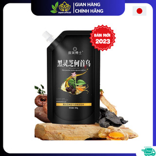Cao phủ bạc linh chi đen Hàn Quốc 300ml dầu gội phủ bạc linh chi đen phủ đen mái tóc nuôi dưỡng tóc