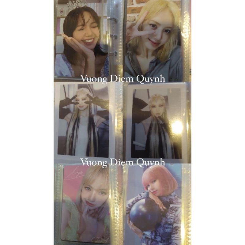 🎀HÀNG MỚI VỀ🎀 Photocard Lisa hàng chính hãng