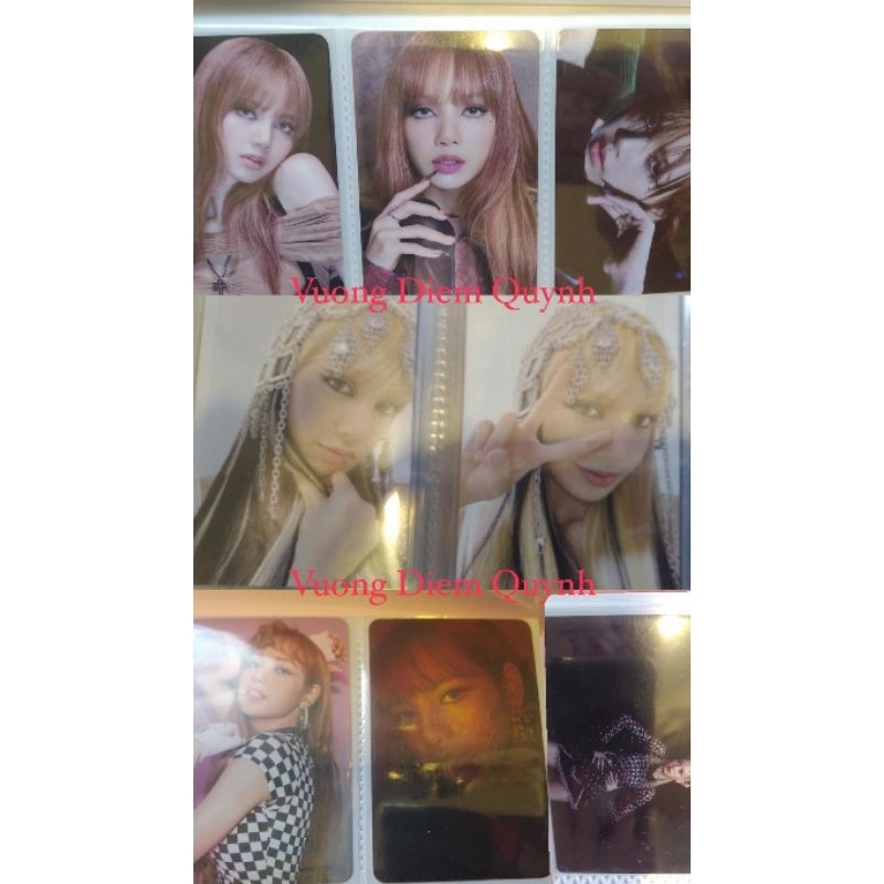 🎀HÀNG MỚI VỀ🎀 Photocard Lisa hàng chính hãng