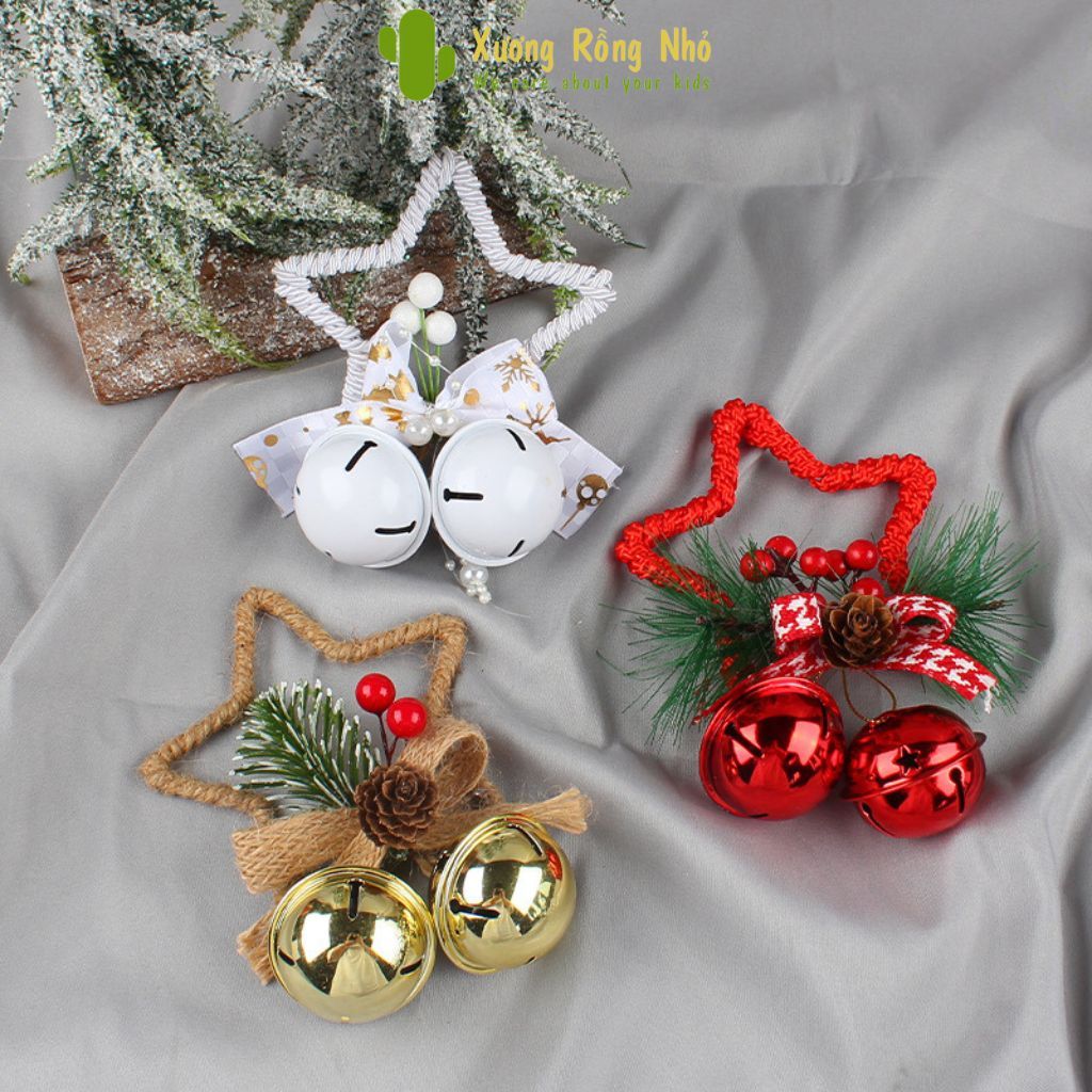 Vòng nguyệt quế giáng sinh 30cm, Vòng hoa trang trí noel Xương Rồng Nhỏ