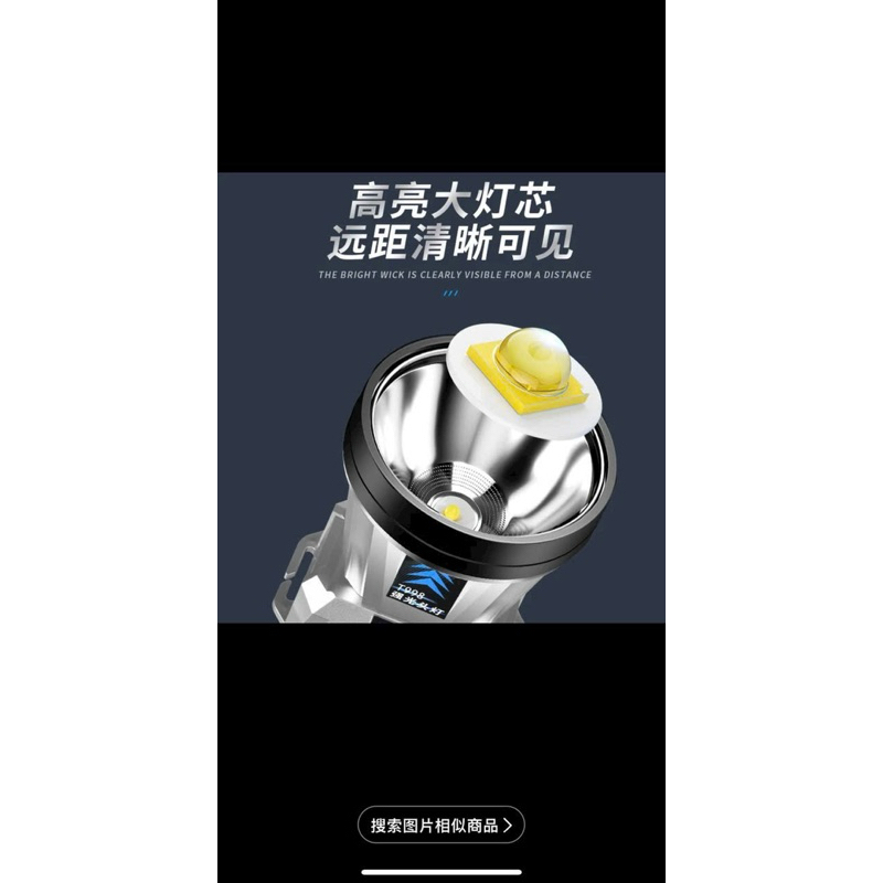 Đèn pin đội đầu mẫu mới T998 chiếu xa 500m