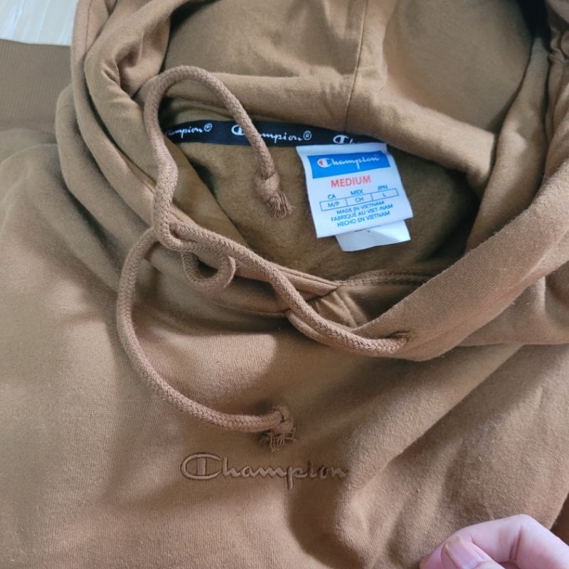 Bộ nỉ bông hoodie champion unisex