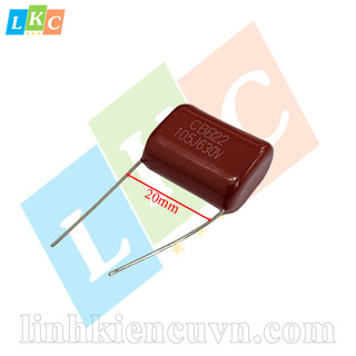 Tụ cbb22 105j 630v p20mm