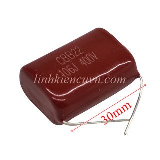 Tụ 10uf 106j 400v - 7f8