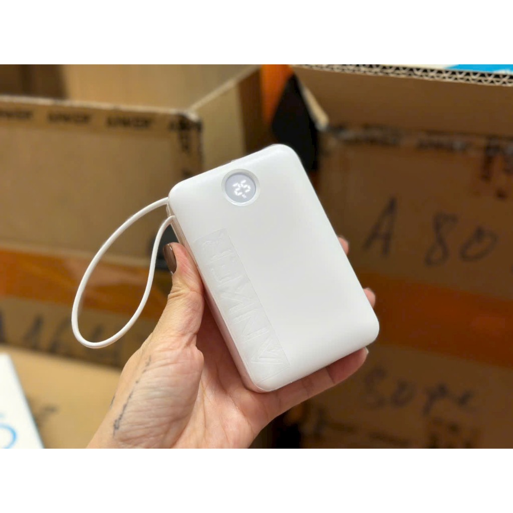 Sạc Pin dự phòng Anker 335 20000mah tích hợp cáp sạc  Type C  22.5W , PD 20W , IQ 3  , kiêm giá đỡ điện thoại