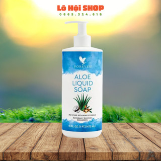 Sữa rửa mặt và tay aloe liquid soap 633flp. 473ml.