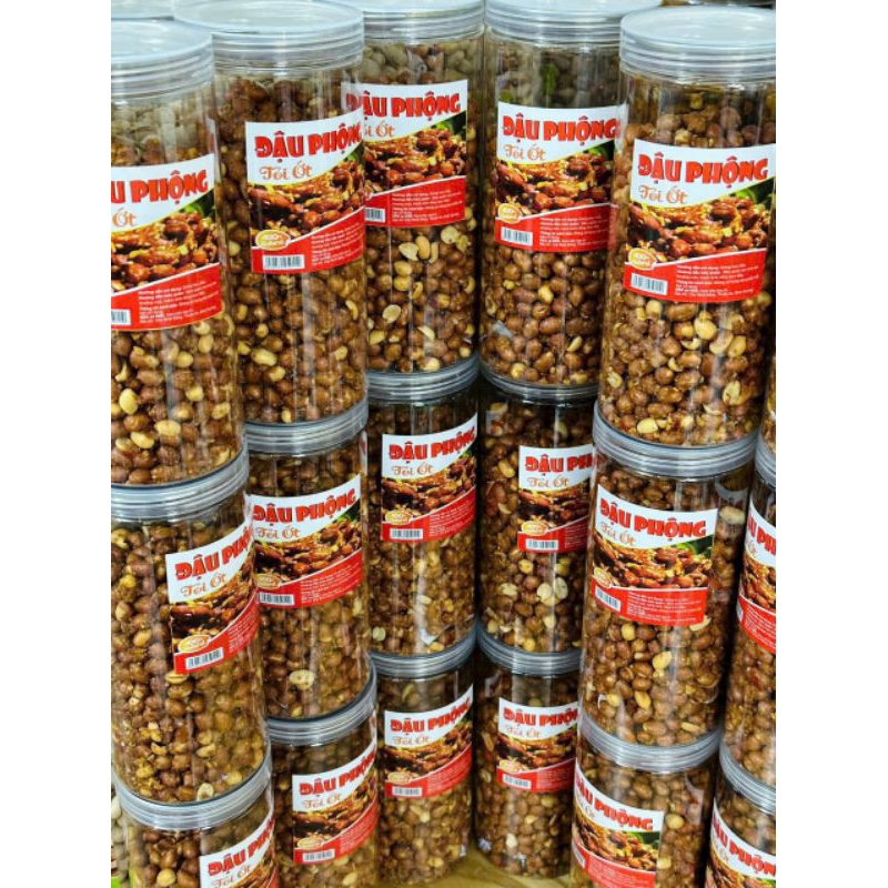 500g đậu phộng rang tỏi ớt