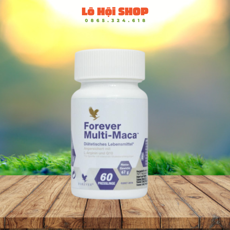 [GIÁ RẺ] Viên Forever Multi-Maca 215flp Lô Hội