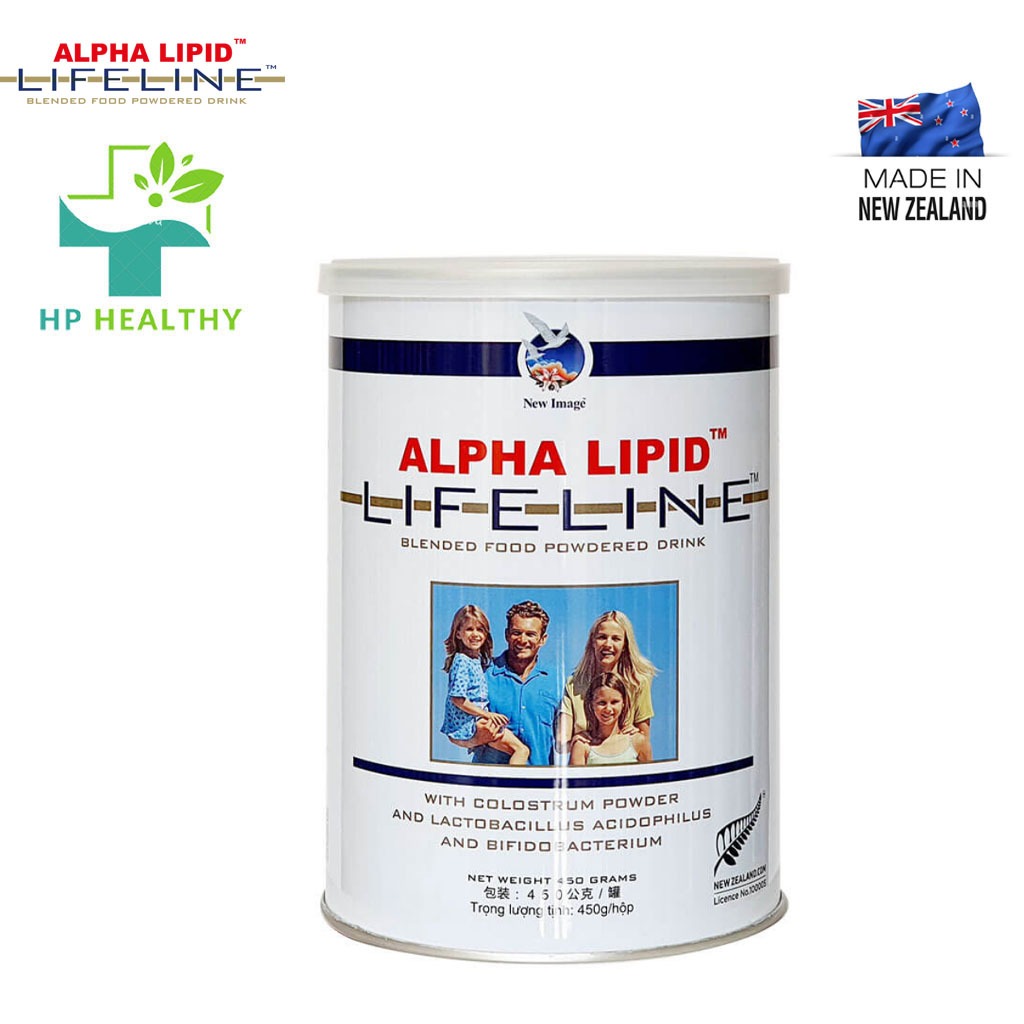 Sữa non Alpha Lipid Lifeline hỗ trợ tăng cường sức khỏe toàn diện