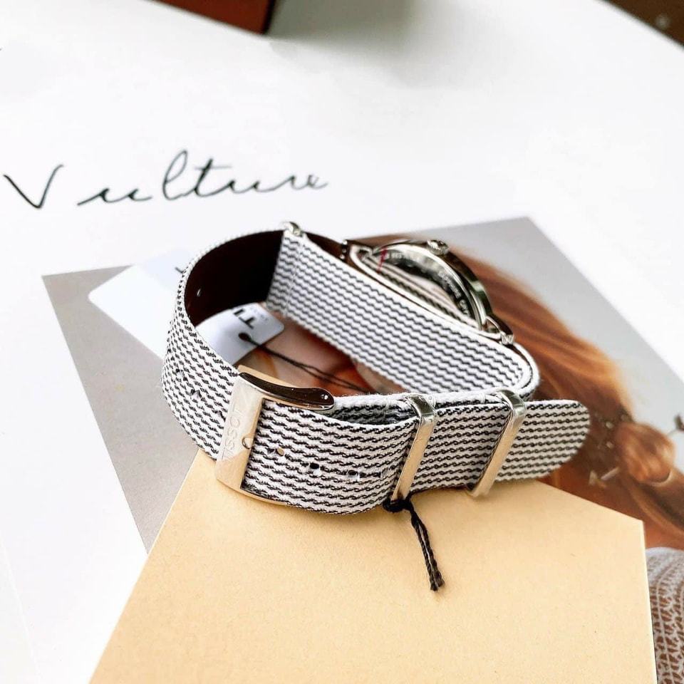 Đồng hồ nam nữ dây vải Tissot Every Time T109.410.18.032.00