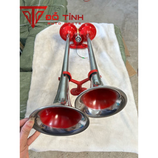 Còi hơi thái lan 2 loa. Bộ còi hơi ô tô cực khủng