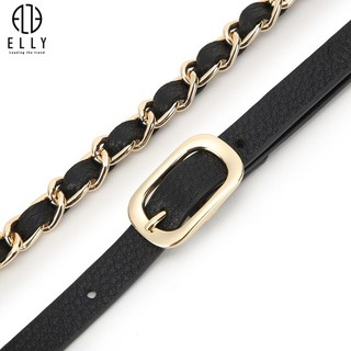 DÂY LƯNG NỮ CAO CẤP DA THẬT ELLY – ED66