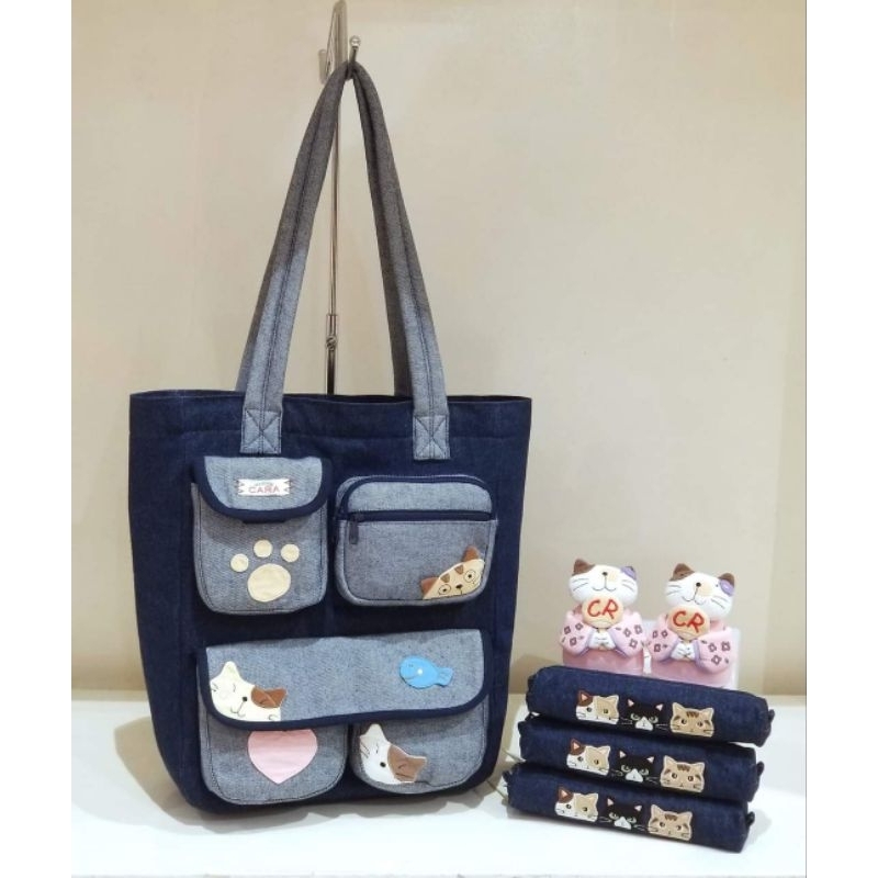 Túi Denim HikosenCara