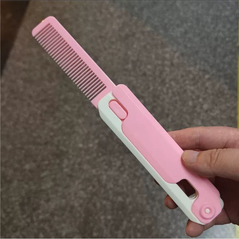 Combo màu hường, Dao vô tri 3D, Dao lược