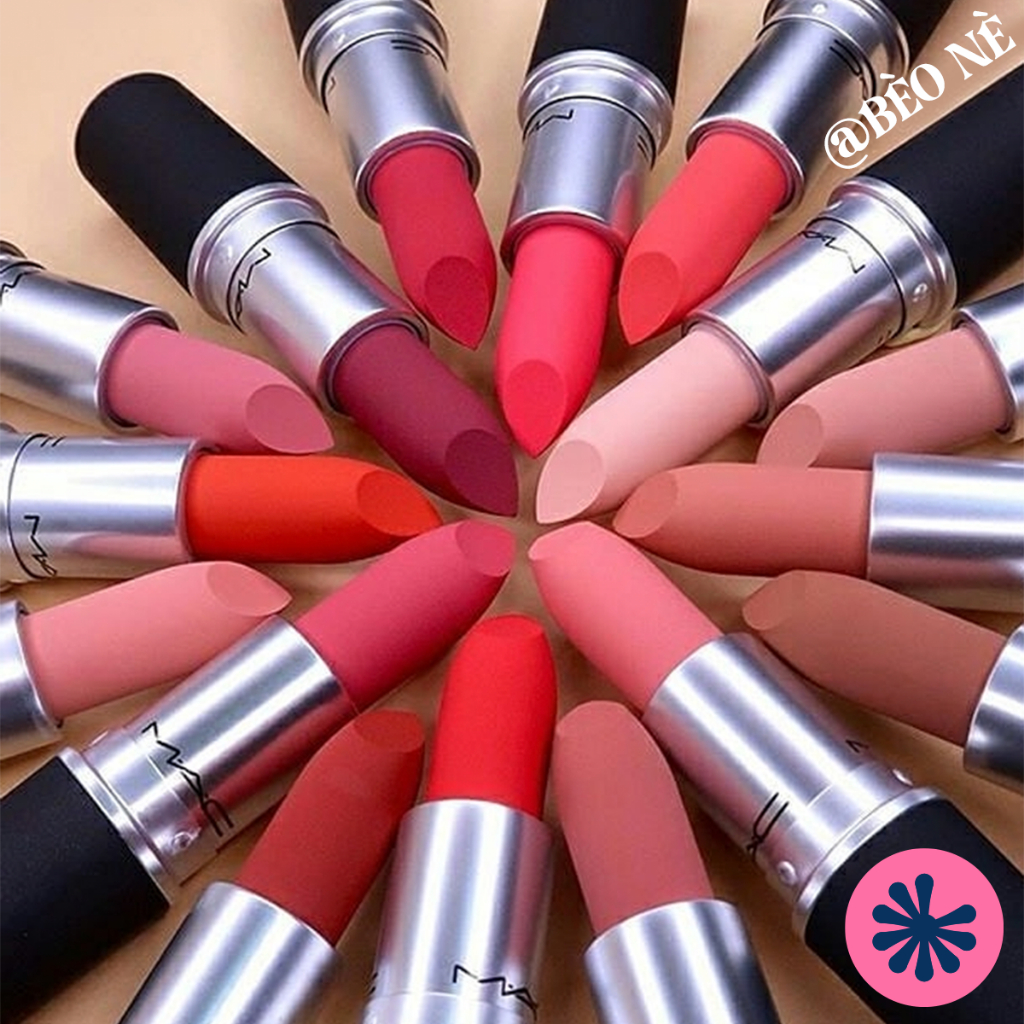 Son Mac Devoted To Chili 316, Lady Danger 607, Spice it up 522, Mull it over 314