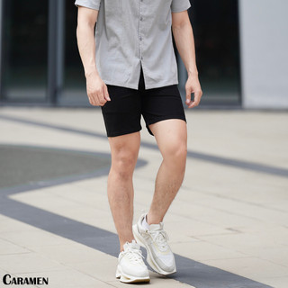  Quần Short Đùi Kaki CARAMEN Form Trên Gối Co Giãn Lưng Thun Thoải Mái 