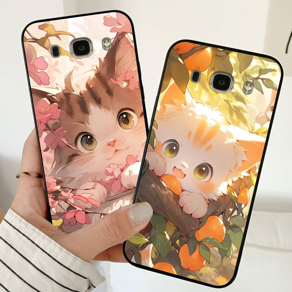 Ốp lưng Samsung J5 2016 / ss J7 2016 / ss J510 / ss J710 in mèo đại miêu cute