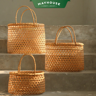 Giỏ lủng đựng đồ đa năng MAYHOUSE CRAFT&DECOR đựng trái cây, rau củ