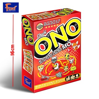 Board game-Flashcard-Chuỗi Ono Uno Foxi-dạng thẻ đồ chơi trẻ em-thẻ thông minh-tư duy-vui nhộn-ghi nhớ logic.