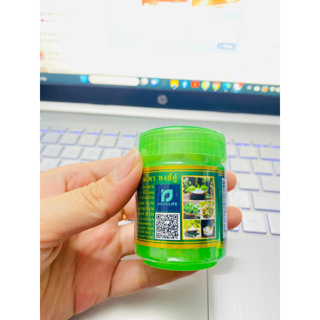 Hũ Hít Xoang Thảo Dược Hiệu Thiên Nga Vàng Thái Lan