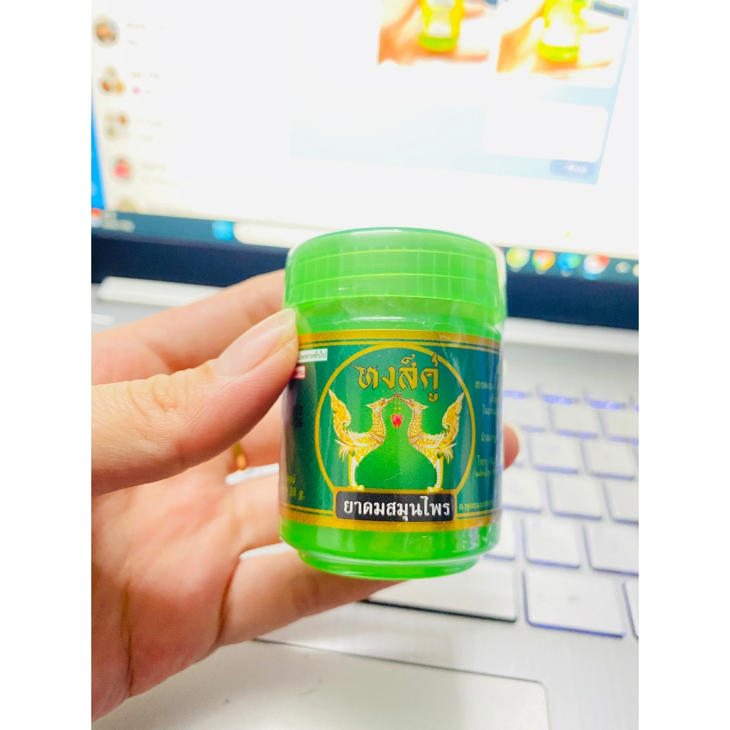 Hũ Hít Xoang Thảo Dược Hiệu Thiên Nga Vàng Thái Lan