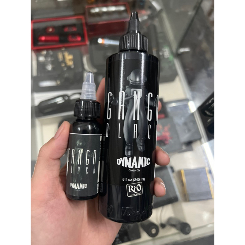 Mực xăm đen Dynamic Ganga 30ml chiết