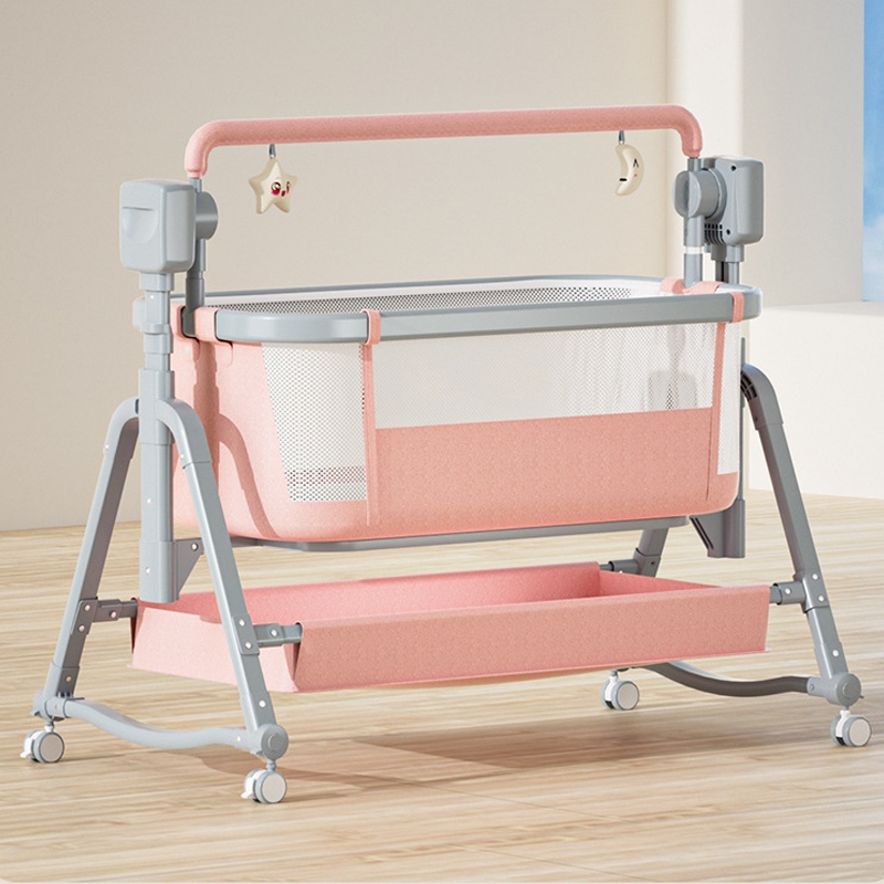 Nôi điện cho bé tự rung HOPE và loa bluetooth không dây giúp bé ngon giấc. Bảo hành 2 năm.