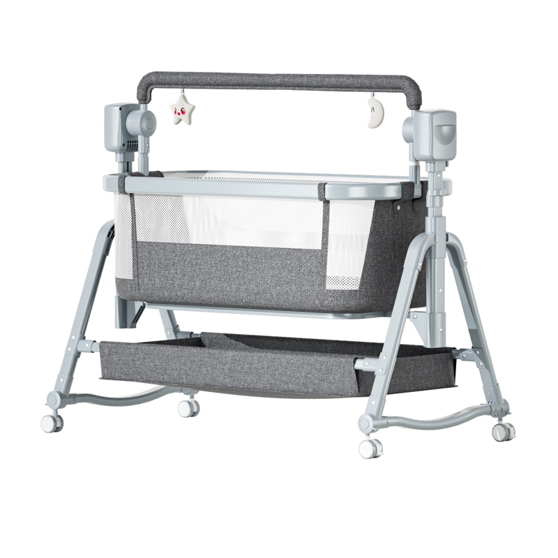 Nôi điện cho bé tự rung HOPE và loa bluetooth không dây giúp bé ngon giấc. Bảo hành 2 năm.