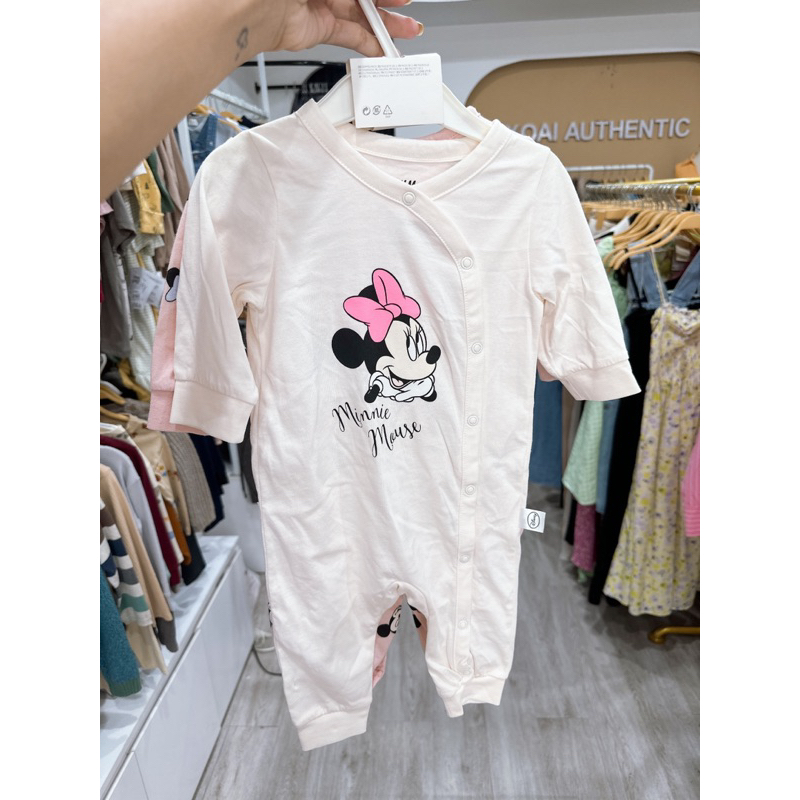Set 2 body dài pyjama cho bé HM auth