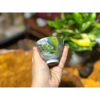 Chén Sứ Cảnh Đức Hoạ Tiết Thanh Long