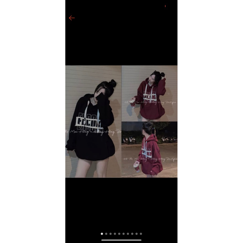 Áo Nỉ Hoodie In Chữ Màu Siêu Sang in nét căng ảnh thật siêu đẹp siêu dày_NAstore_79