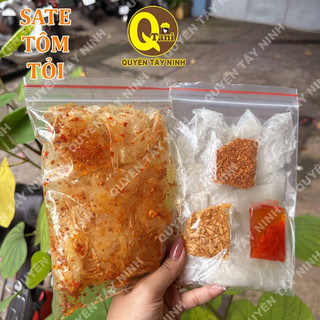 Bánh tráng phơi sương dẻo sate tôm tỏi | bánh tráng siêu cay dẻo