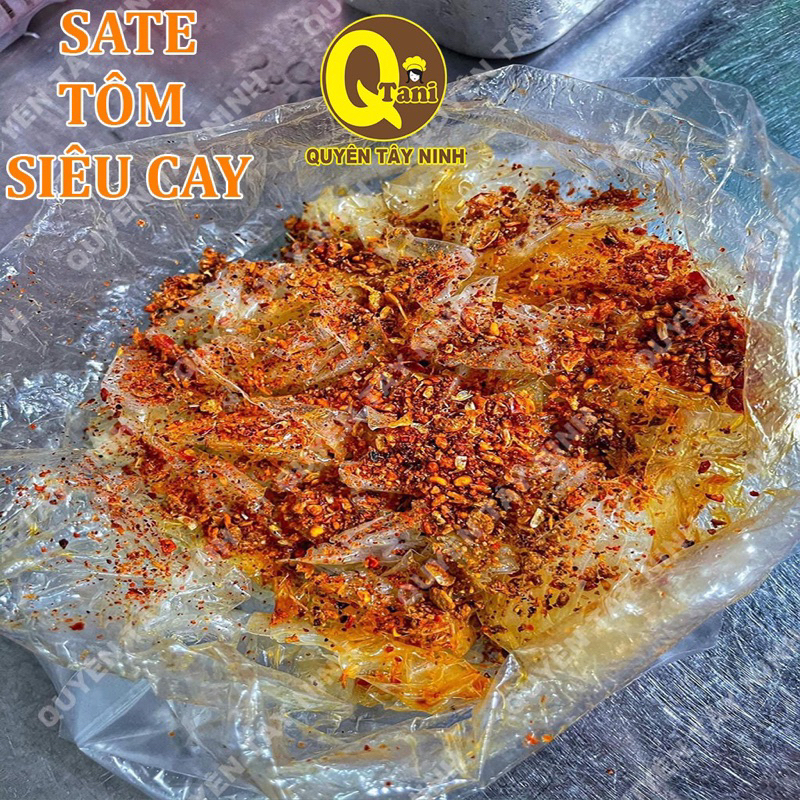 Bánh Tráng Phơi Sương DẺO SATE TÔM TỎI | bánh tráng siêu cay dẻo