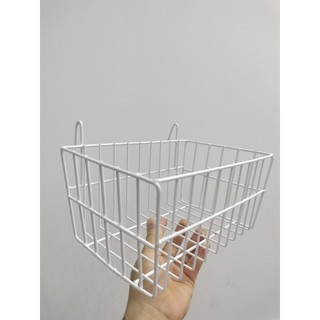 Giỏ siêu thị cài lưới dài 25cm