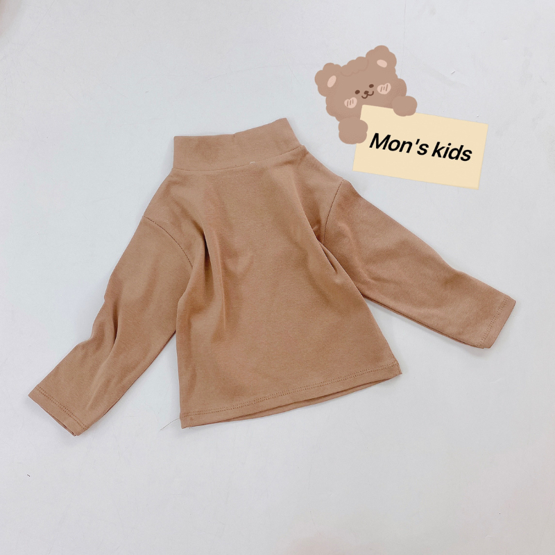 Áo giữ nhiệt cho bé trai bé gái chất cotton bozip