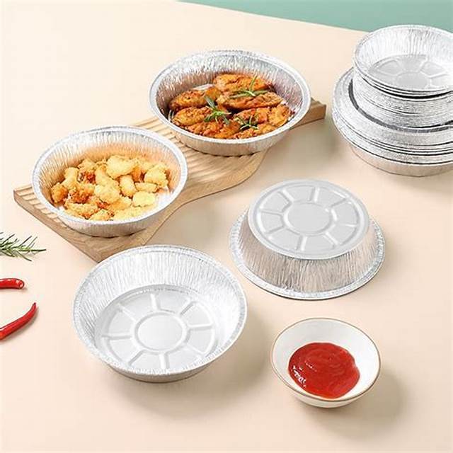 Set 10 khay nhôm lót nồi chiên không dầu 820ml, khay nhôm, hộp nhôm chính hãng FTC