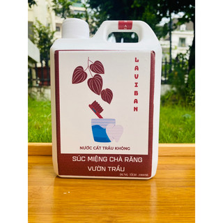  NƯỚC SÚC MIỆNG - CHÀ RĂNG VƯỜN TRẦU 1 lít LAVIBAN